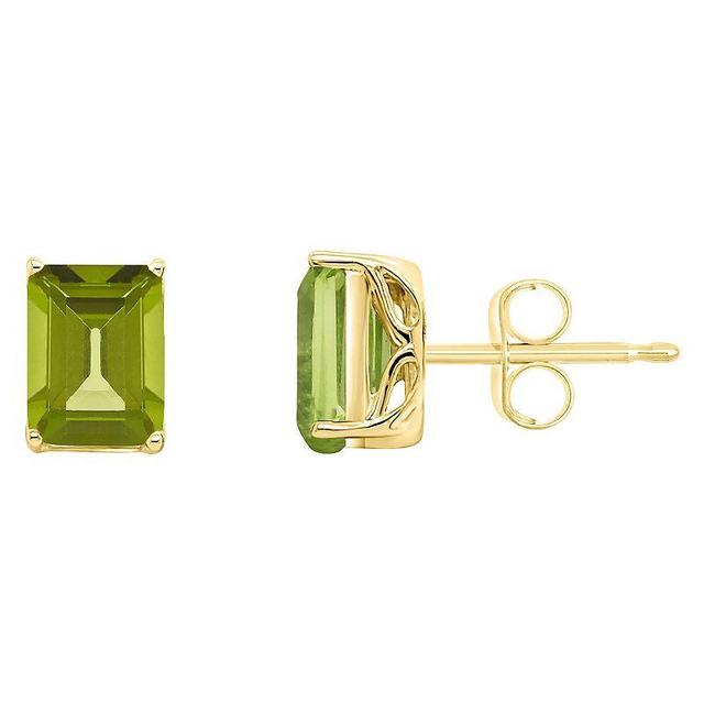 Peridot (3-3/8 ct. t.w.) Stud Earrings in Sterling Silver Product Image