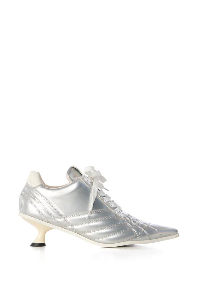 AZALEA WANG ATHLETIC PUMP IN SILVER Product Image