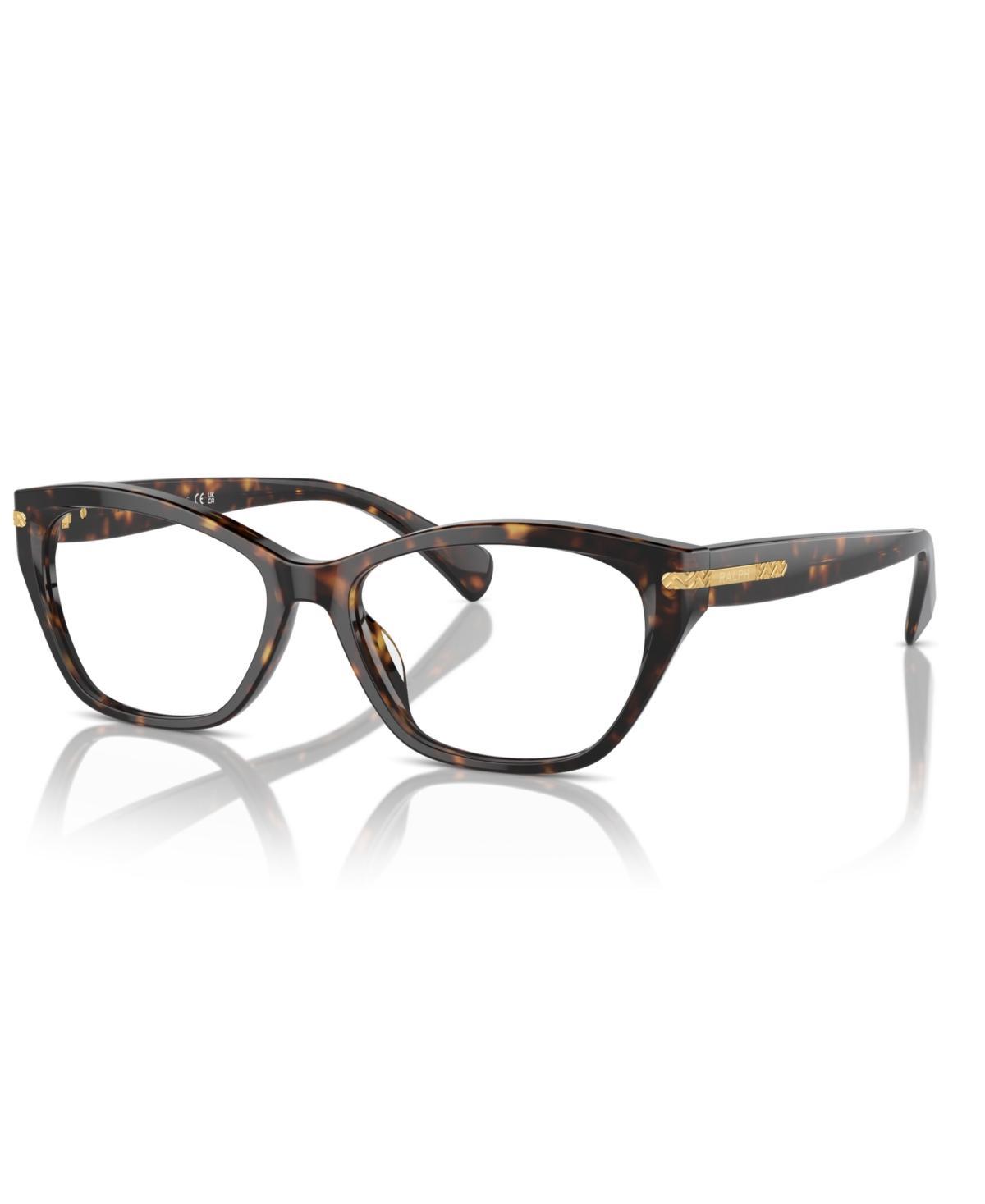 Ralph by Ralph Lauren Womens Eyeglasses, A7161U - Shiny Dark Havana Product Image