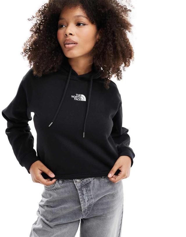 The North Face Evolution Hi Lo hoodie in black Product Image