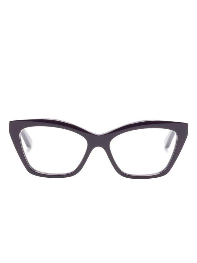 BALENCIAGA Cat-eye Glasses In Violett Product Image