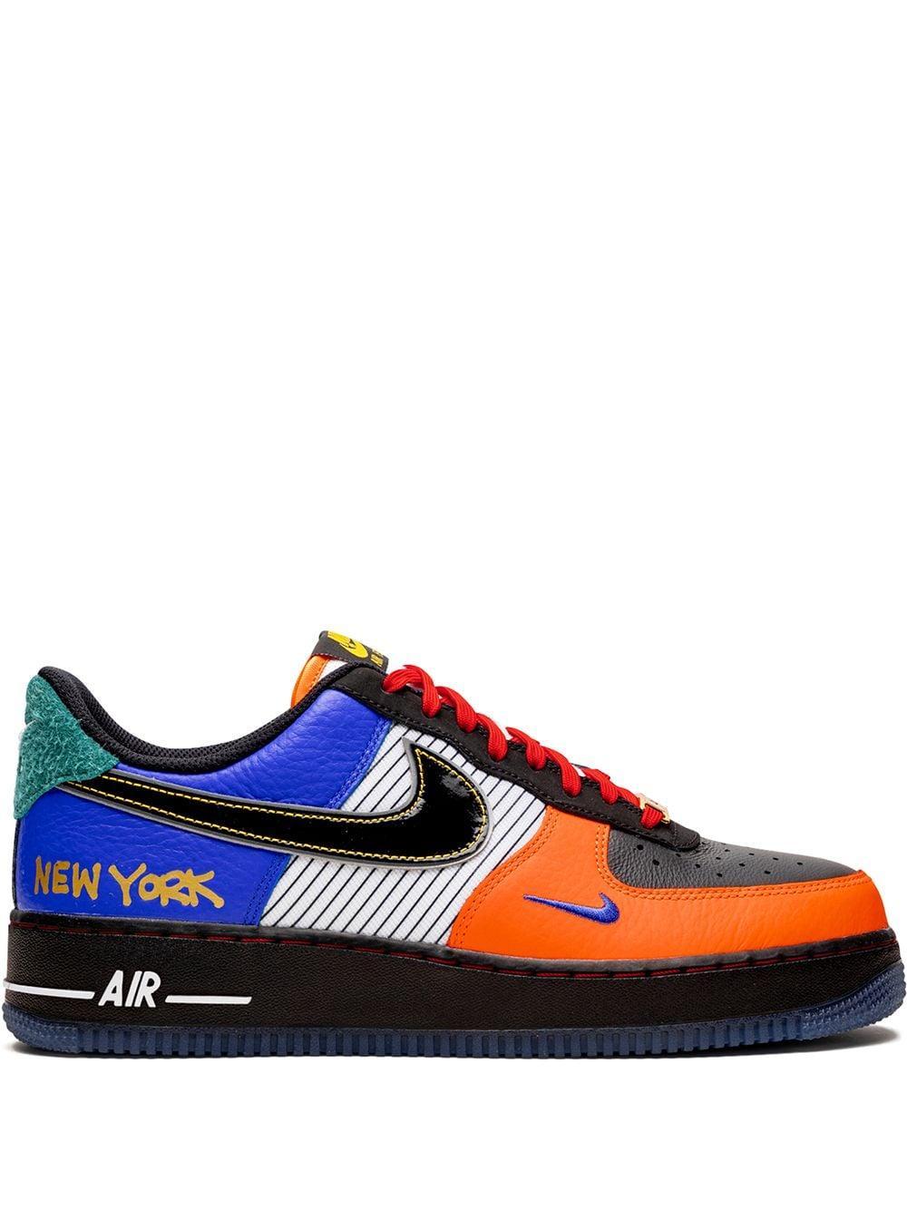 Air Force 1 Low 07 "what The Ny" Sneakers In Black Product Image