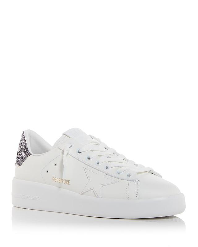 Golden Goose Womens Pure Star Low Top Sneakers Product Image