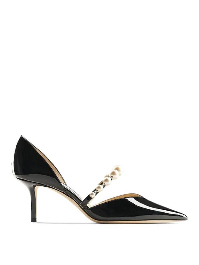 JIMMY CHOO Black Aurelie 65 Patent Leather Pumps Product Image