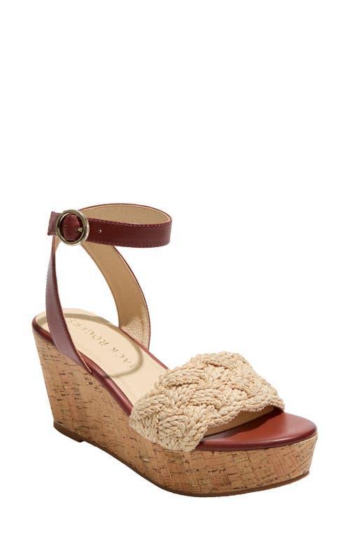 Jack Rogers Dumont Woven Rope Wedge (Midnight) Women's Sandals Product Image