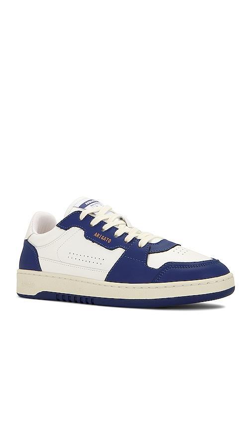 Axel Arigato Dice Lo Sneaker in White & Blue - Navy. Size 42 (also in 41, 40, 43, 44, 45). Product Image