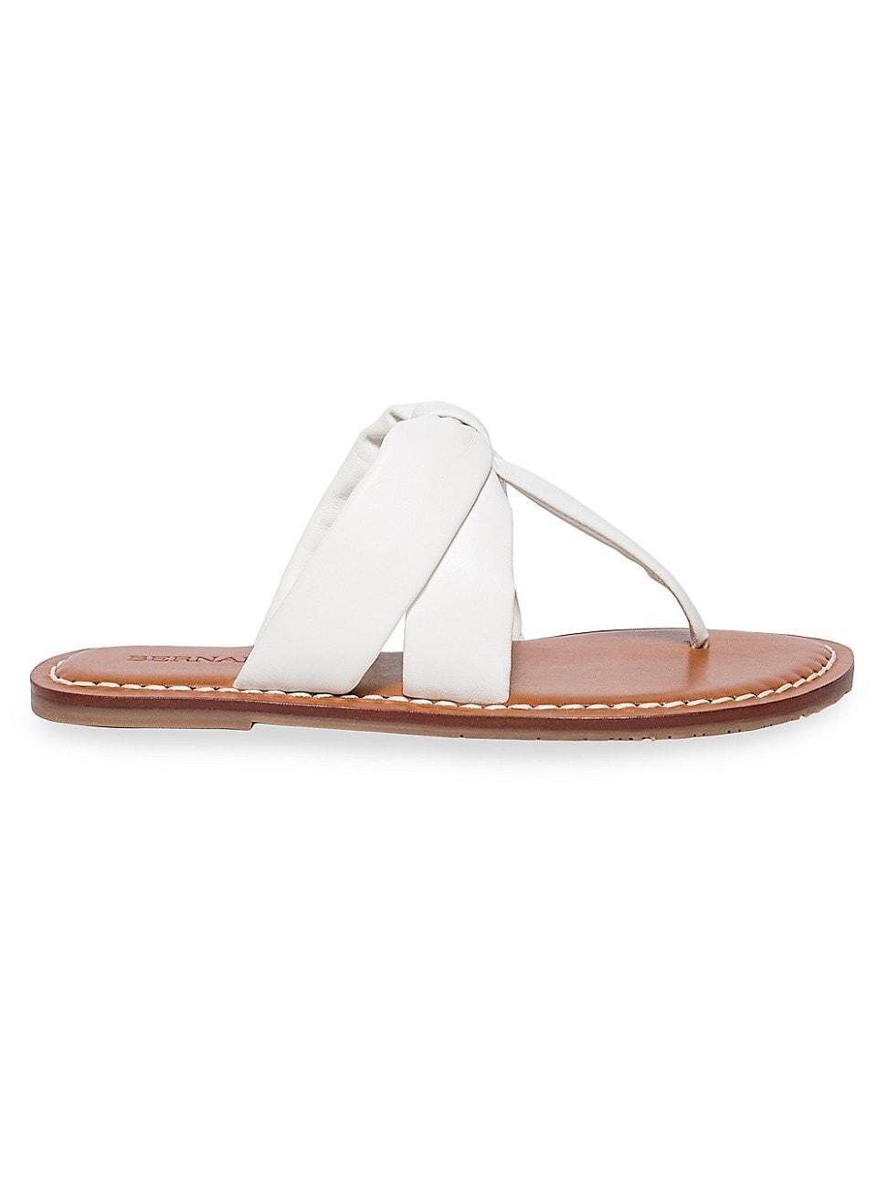 Womens Margaret Leather Thong Sandals Product Image