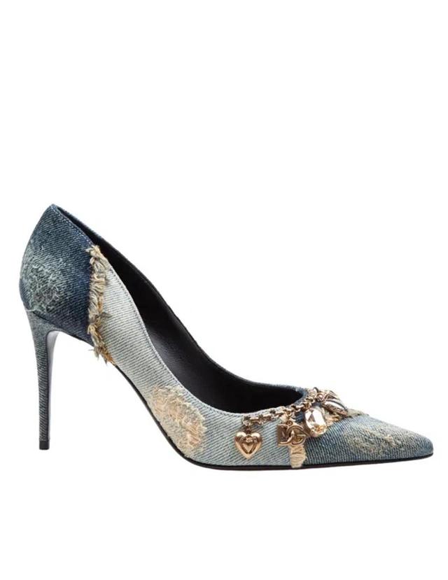 DOLCE & GABBANA Heels In Navy Product Image