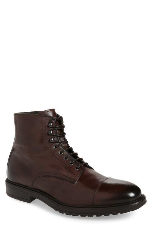 Mens Burkett Leather Ankle Boots Product Image