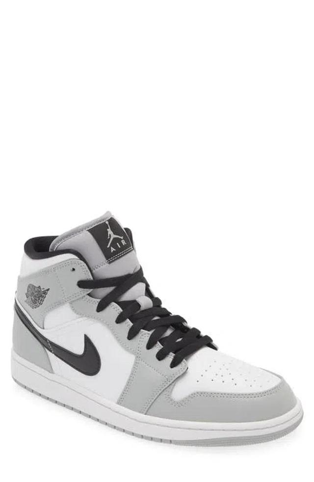 JORDAN Air  1 Mid Sneaker In Black Product Image