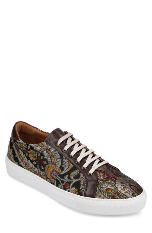 Taft Mens Woven Handcrafted Leather Low Top Lace-up Sneaker Product Image