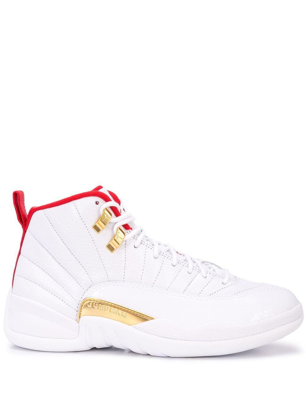 Air Jordan 12 Fiba In White Product Image