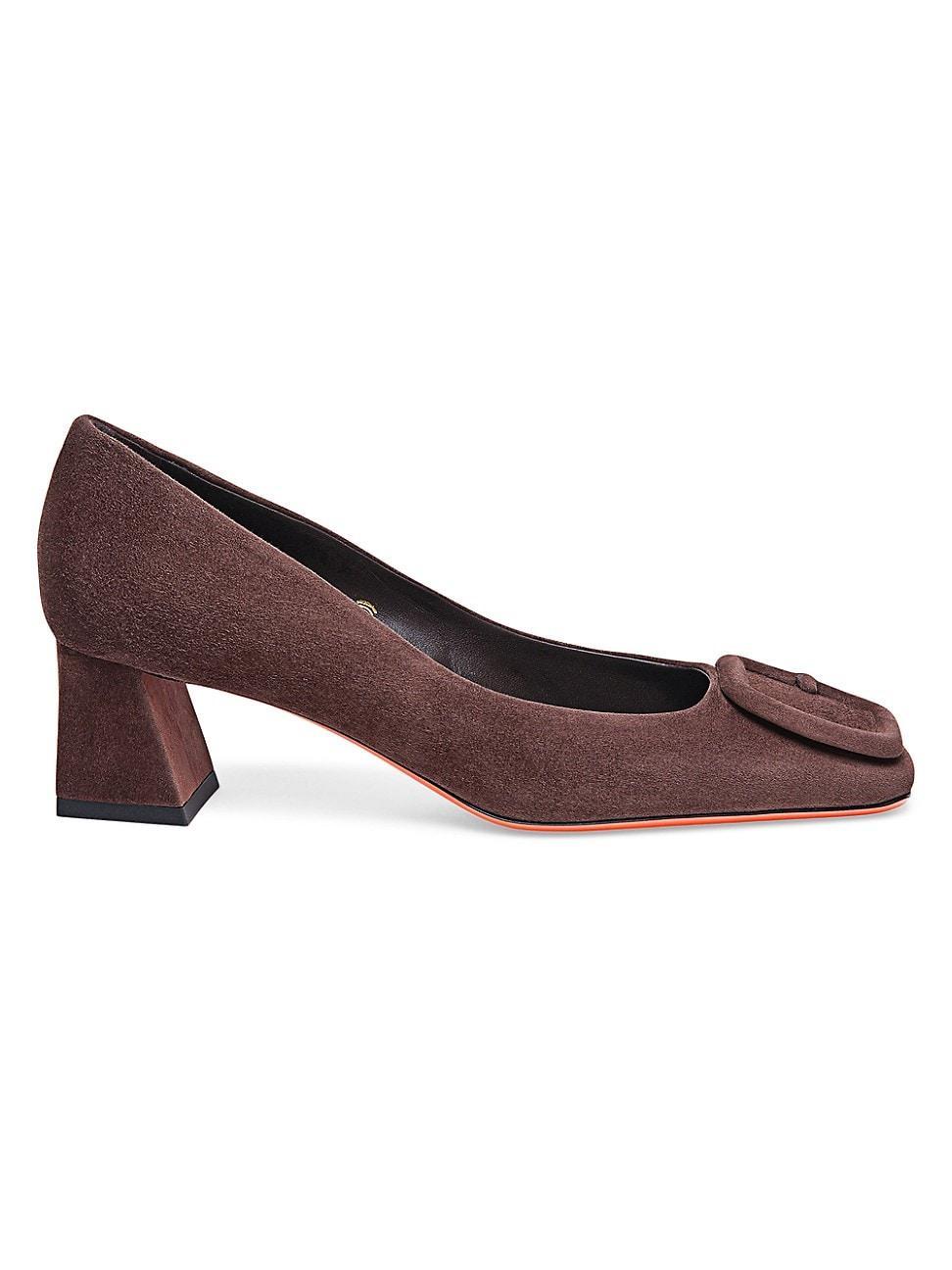 Womens Miss Duvette 55MM Suede Cut-Out Pumps Product Image