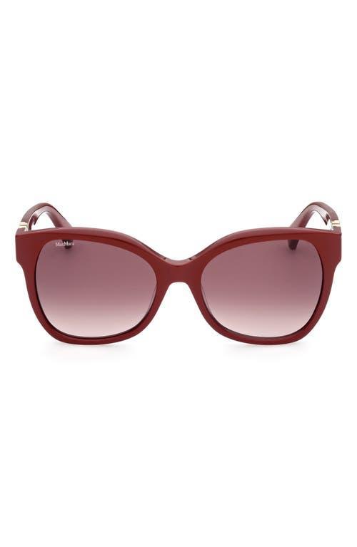 Max Mara 56mm Gradient Butterfly Sunglasses Product Image