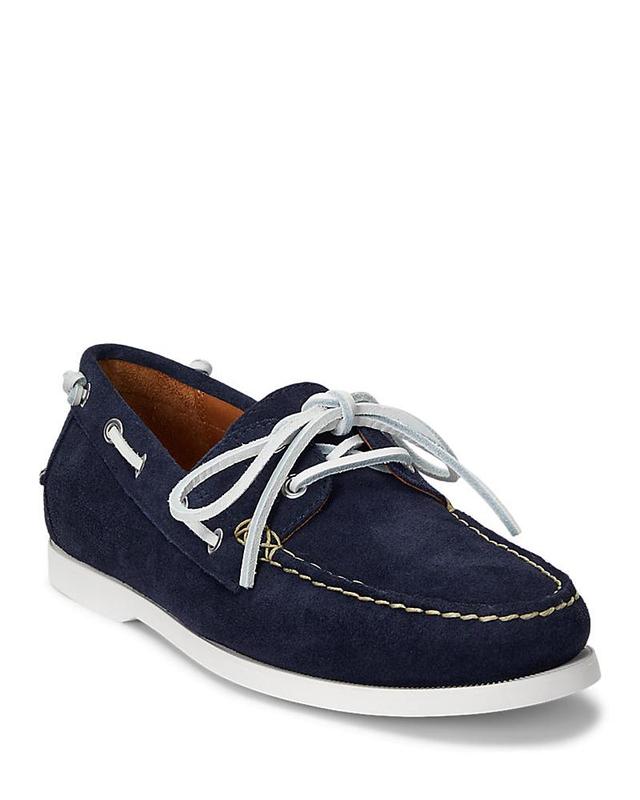 Polo Ralph Lauren Merton Boat (Hunter Navy) Men's Shoes Product Image