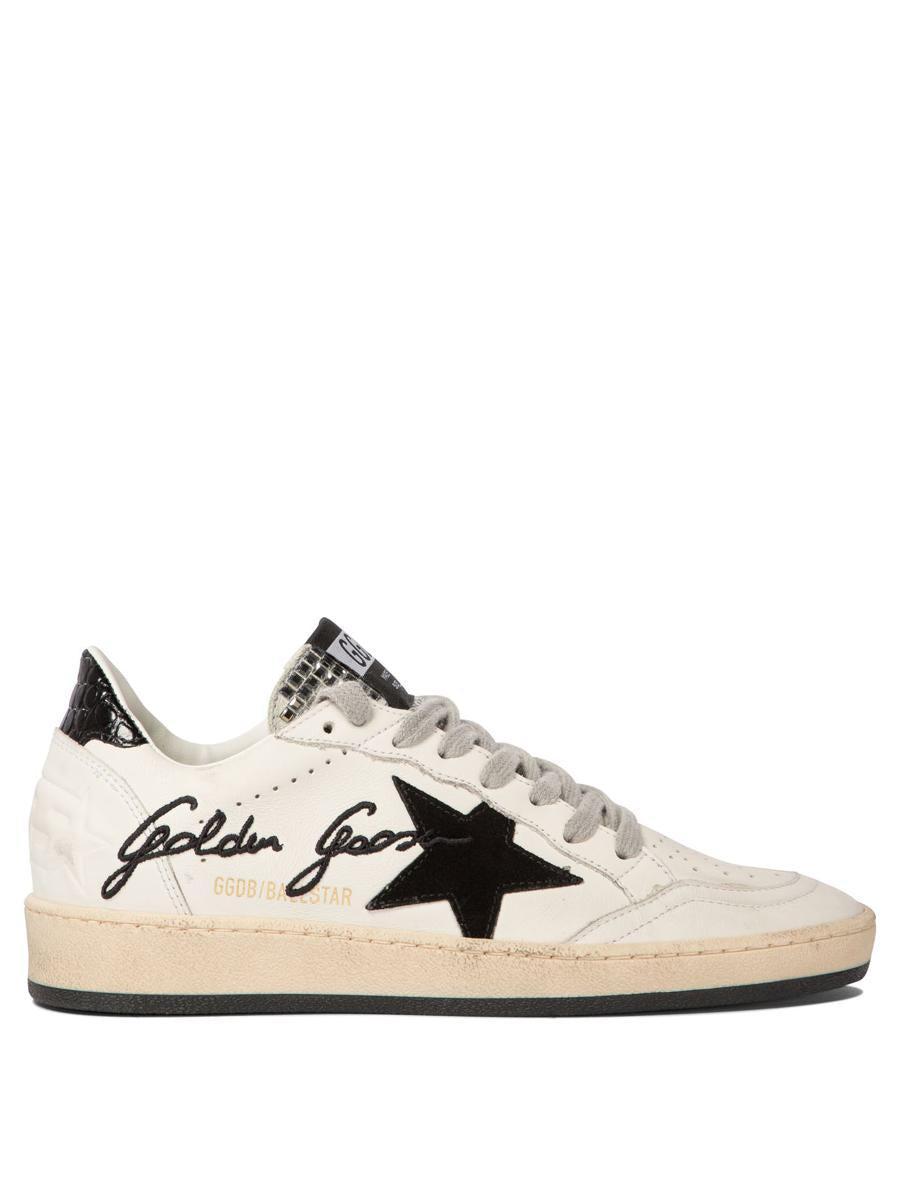 Ball Star Sneakers In White Product Image