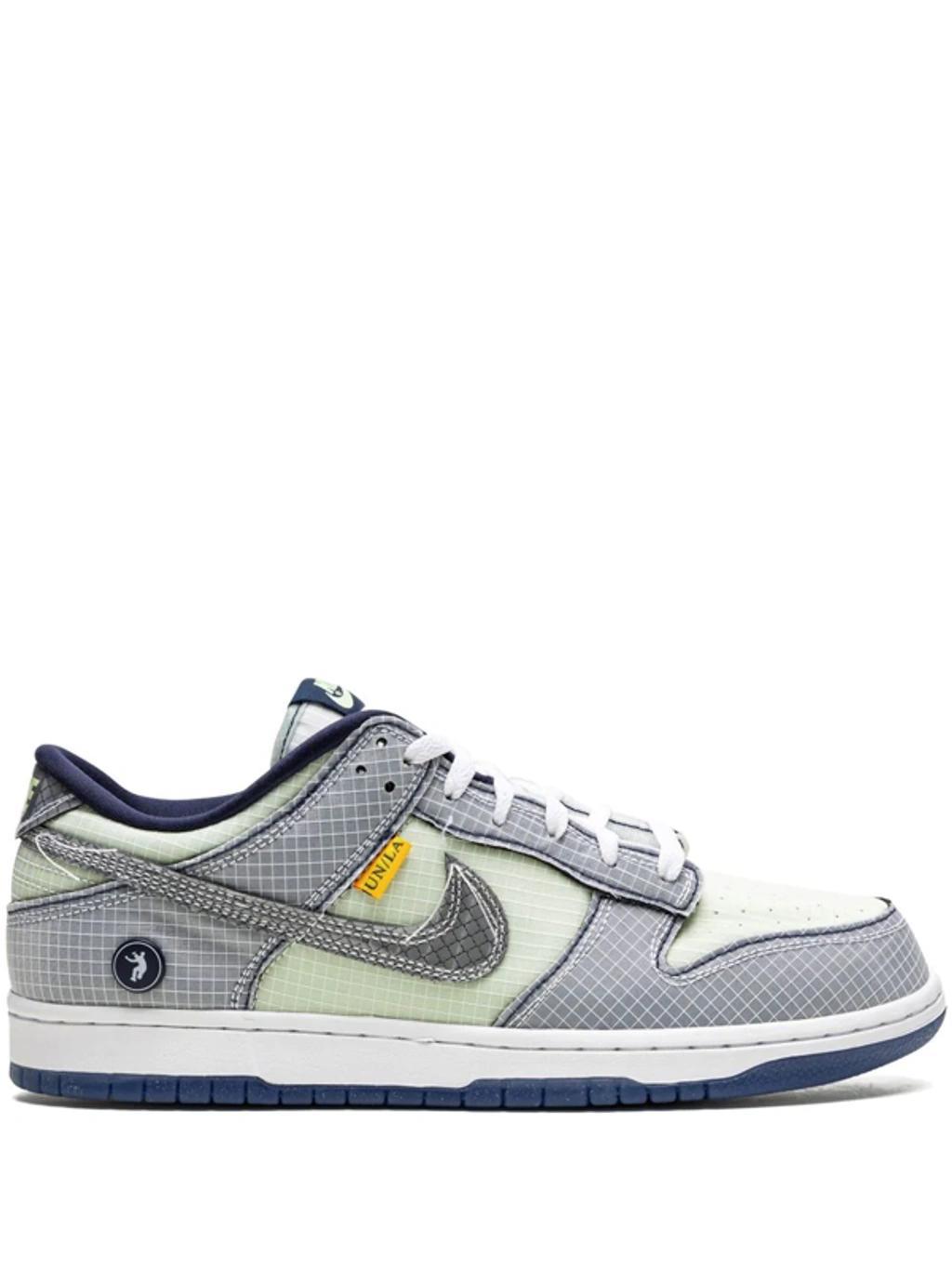 X Union Dunk Low Sneakers In Blue Product Image