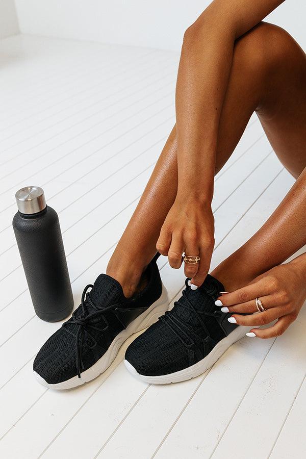 The Arwyn Sneaker In Black Product Image