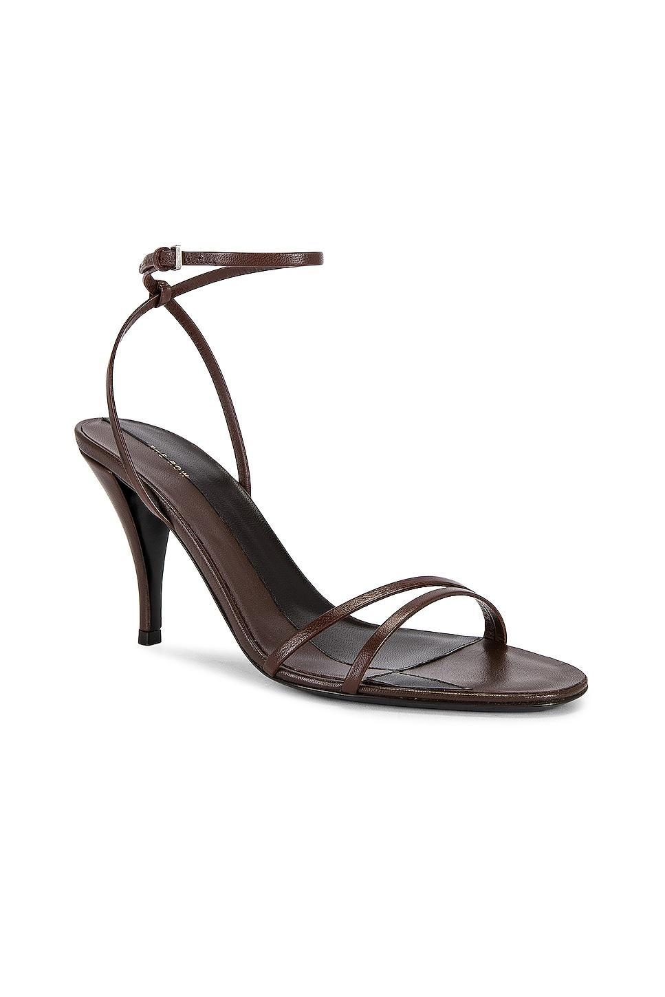 The Row Cleo Sandal in Hickory - Brown. Size 42 (also in ). Product Image