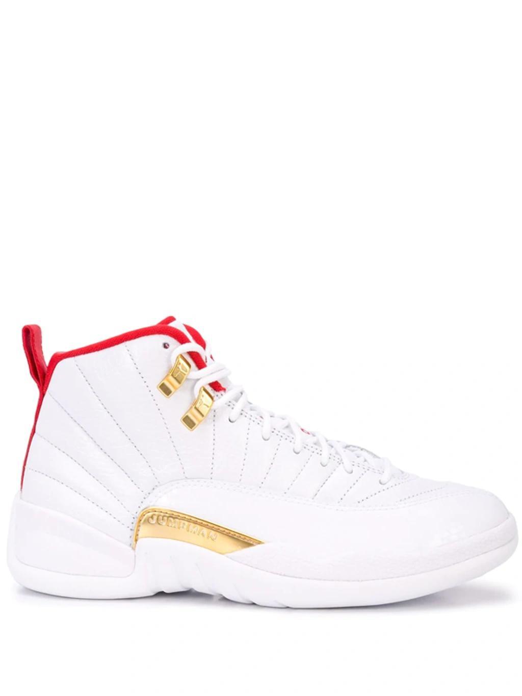 Air Jordan 12 Fiba In White Product Image