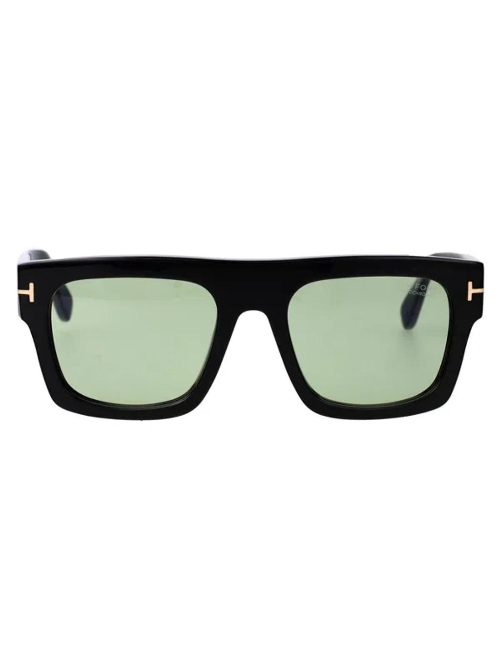 TOM FORD Eyewear Fausto Square Frame Sunglasses In Black product image