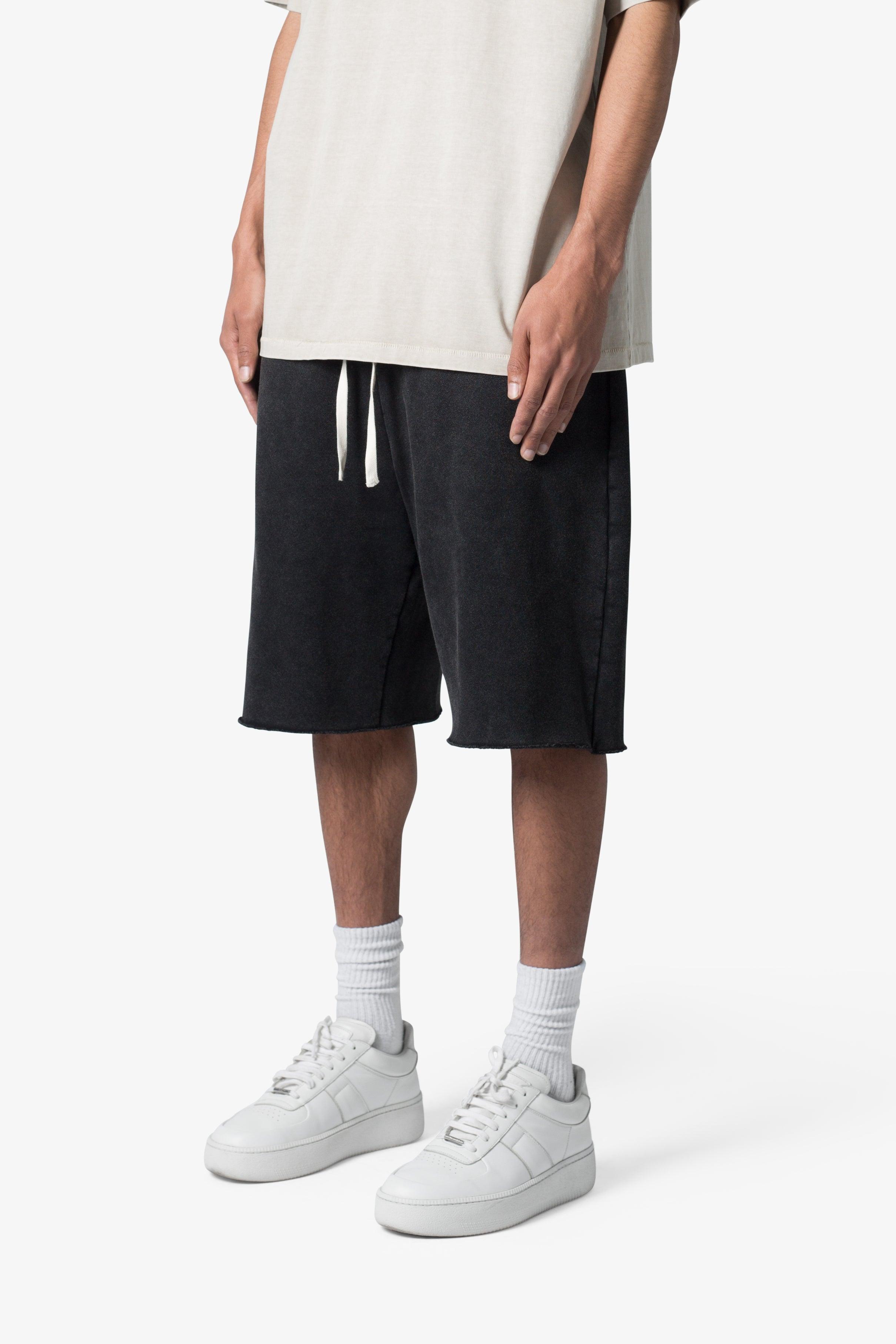 Ultra Baggy Sweatshorts - Washed Black Product Image