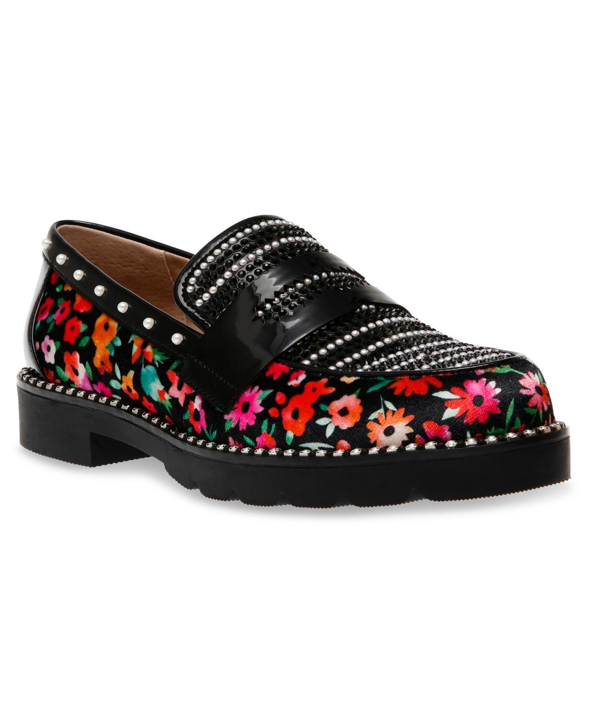 Betsey Johnson Darian Pearl Penny Loafers Product Image