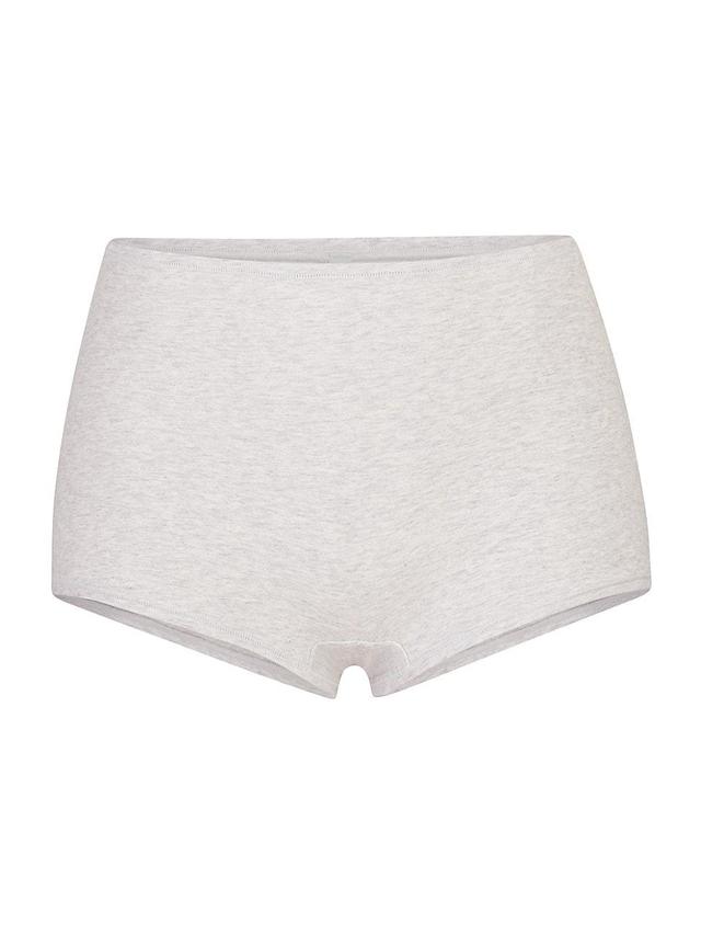 Womens Cotton Jersey Boy Shorts Product Image