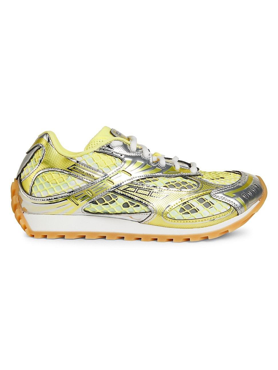 Orbit Metallic Net Runner Sneakers Product Image