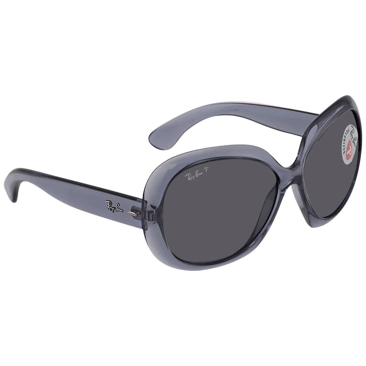 Ray-Ban Transparent 60mm Polarized Butterfly Sunglasses Product Image