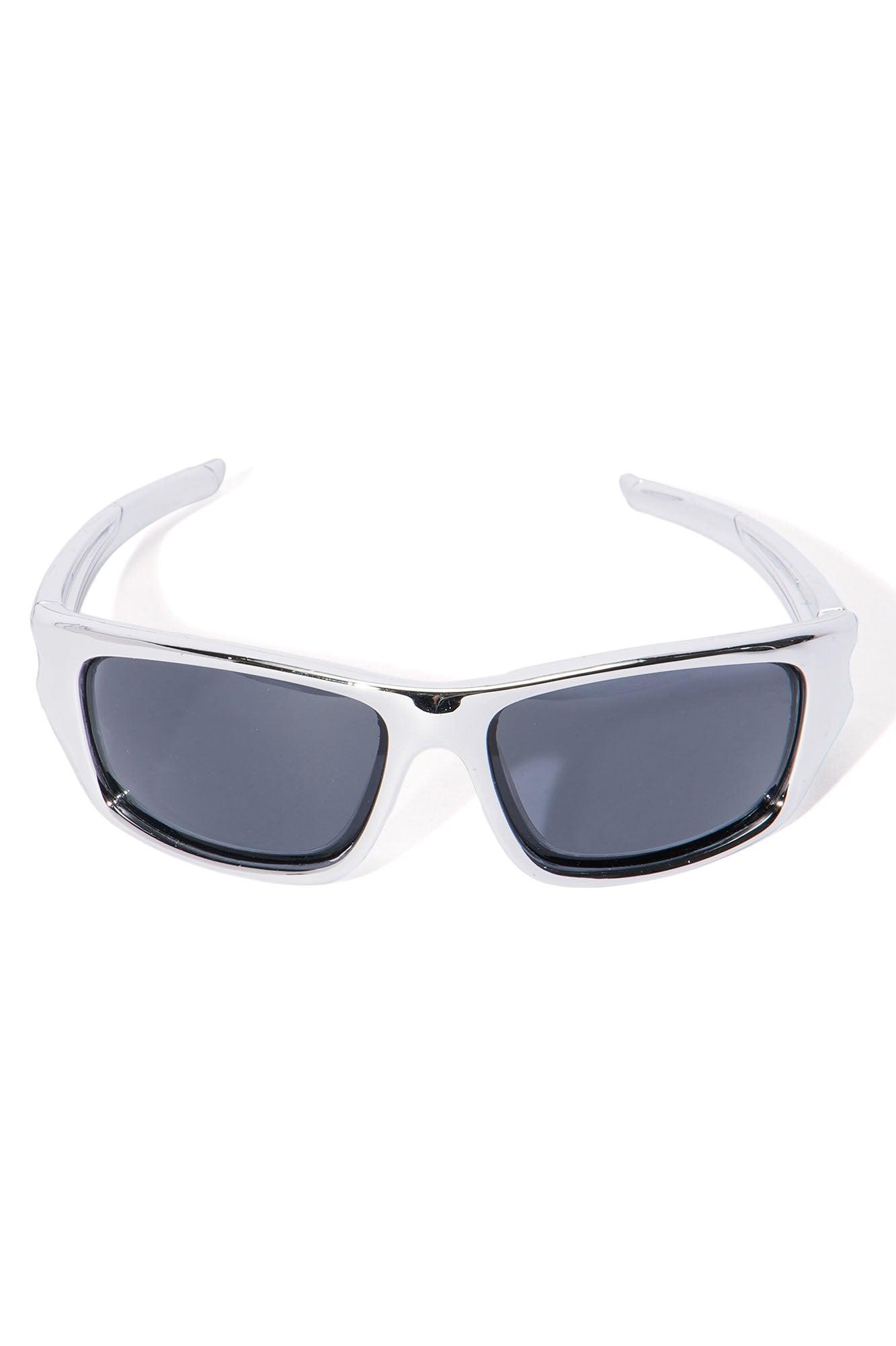 Out Of Your League Sunglasses - Silver Product Image