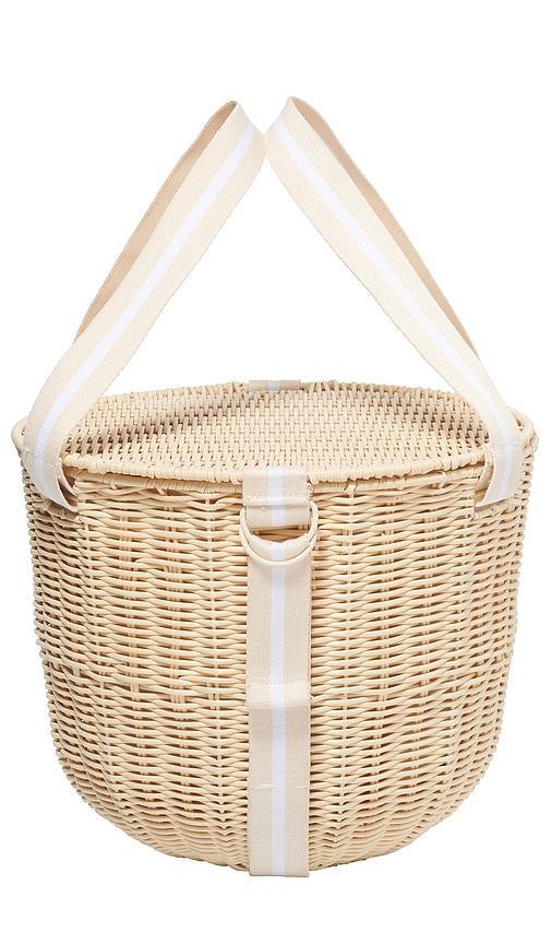 Round Picnic Cooler Basket Product Image