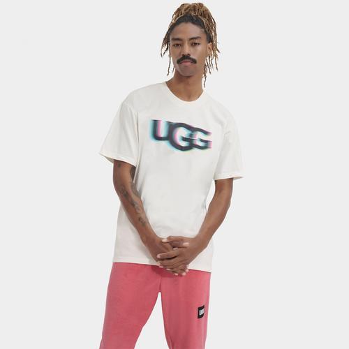 UGG Mens UGG Rhett Foil Logo T-Shirt - Mens Nimbus Product Image