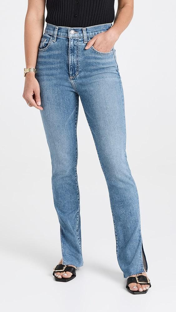 Favorite Daughter Petite Valentina Shortie Jeans | Shopbop Product Image