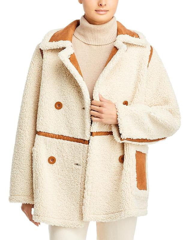 Stand Studio Chloe Faux Shearling Jacket Product Image