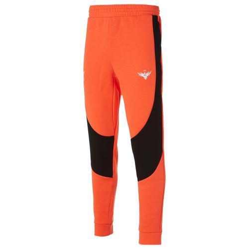 PUMA Mens PUMA Melo Dime Pants - Mens Orange/Orange Product Image