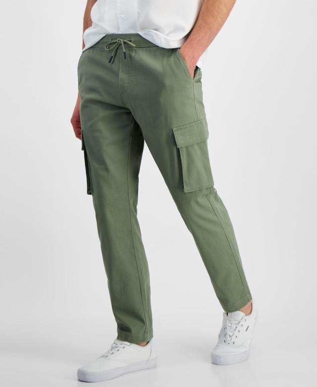 And Now This Mens Regular-Fit Twill Drawstring Cargo Pants, Created for Macys Product Image