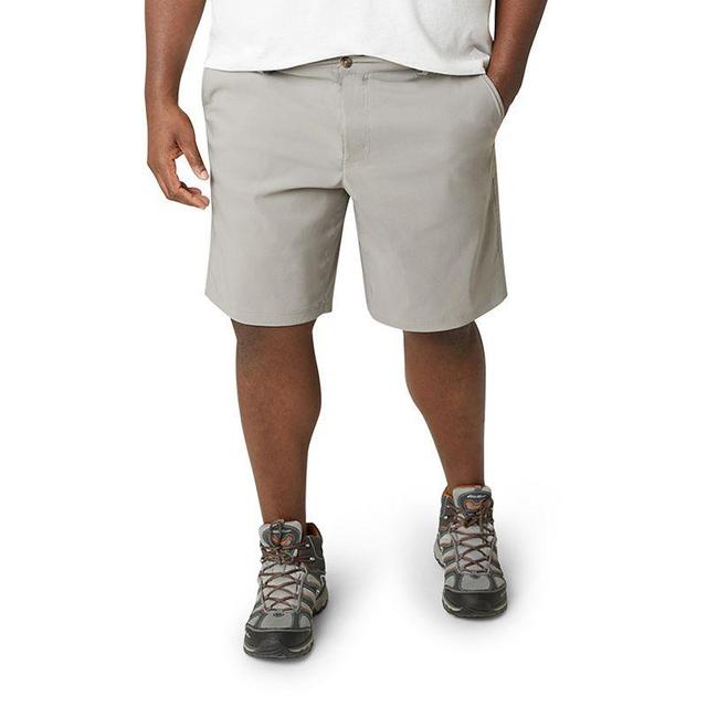 Big & Tall Eddie Bauer Horizon Guide Chino Shorts, Mens Grey Product Image