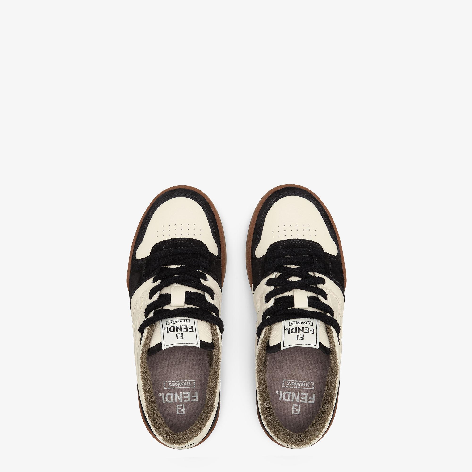 Fendi MatchLow tops in black suede Product Image