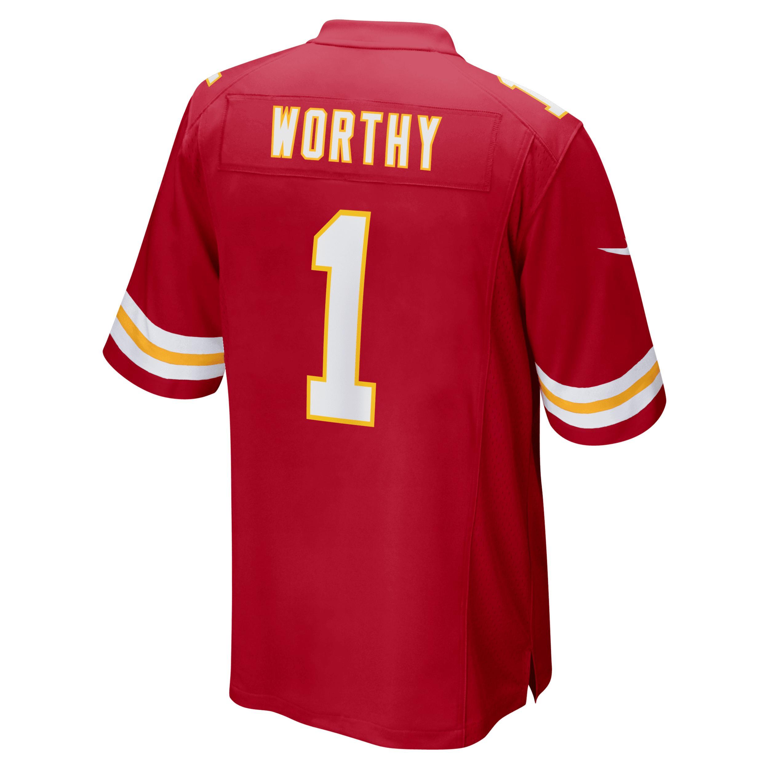 Xavier Worthy Kansas City Chiefs Nike Men's NFL Game Football Jersey Product Image