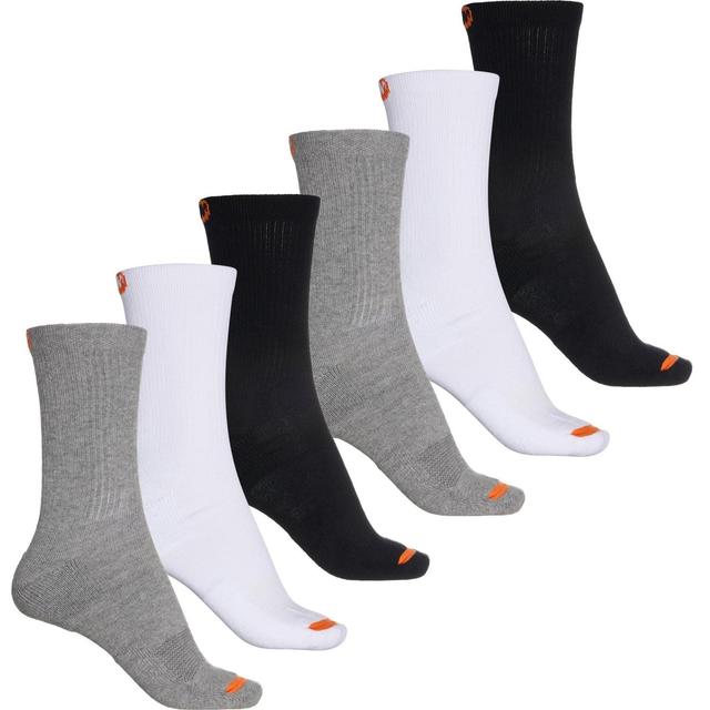 Merrell Cushioned Cotton Socks - 6-Pack, Crew (For Women) Product Image