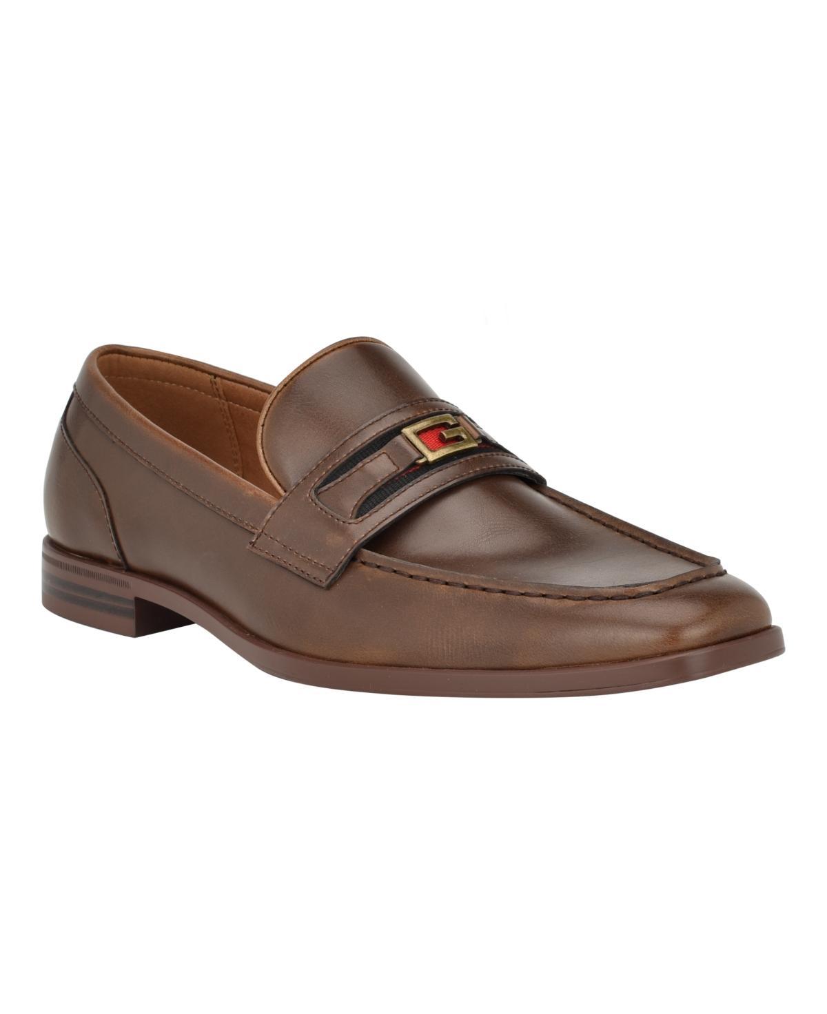 Guess Mens Handle Square Toe Slip On Dress Loafers Product Image