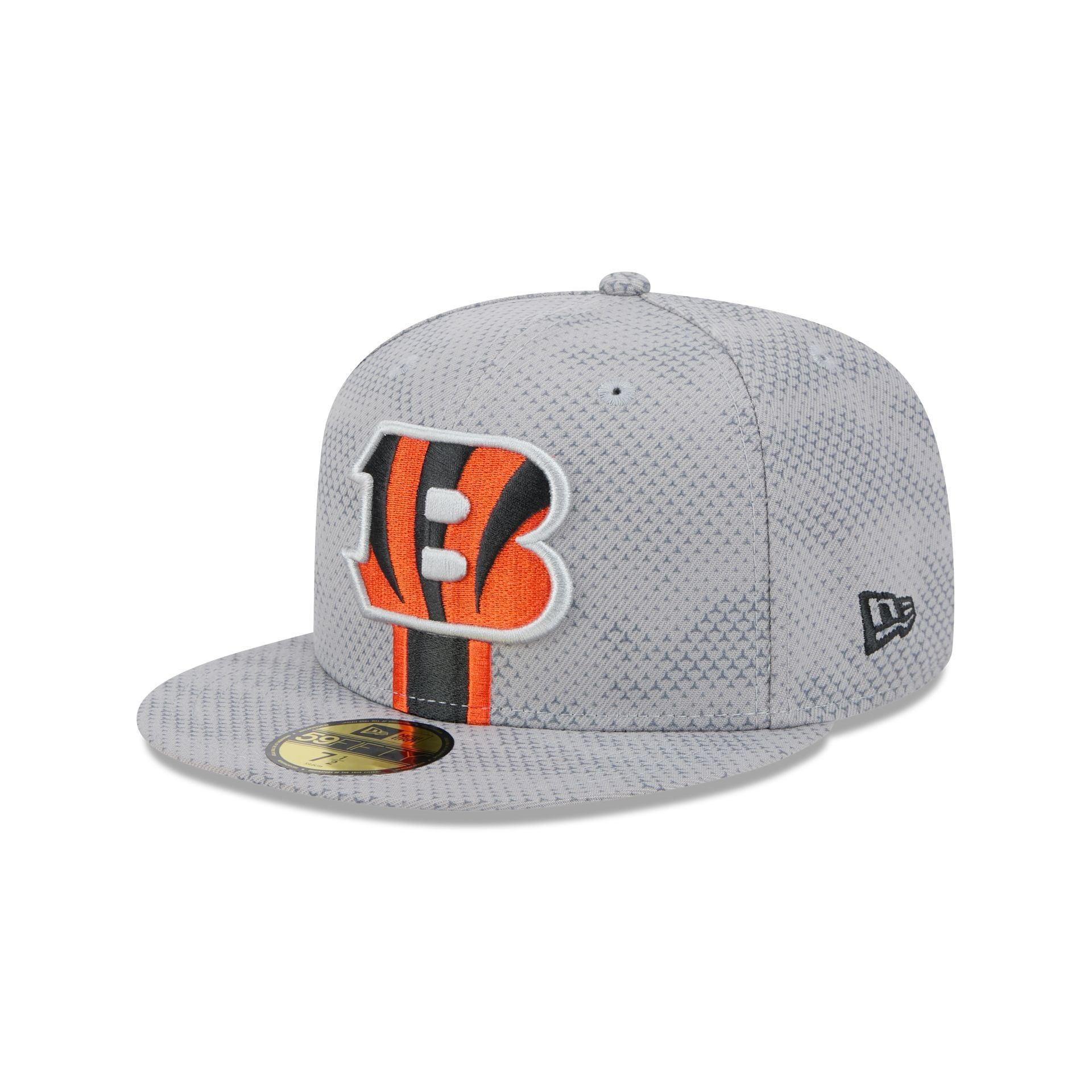 Cincinnati Bengals 2024 Sideline Gray 59FIFTY Fitted Hat Male Product Image