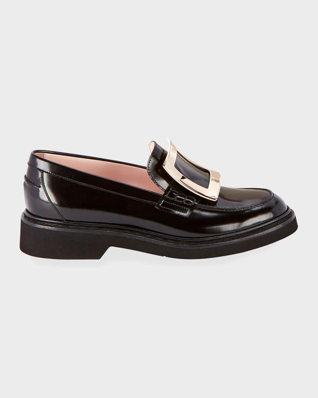 Womens Viv Rangers Patent Leather Loafers Product Image