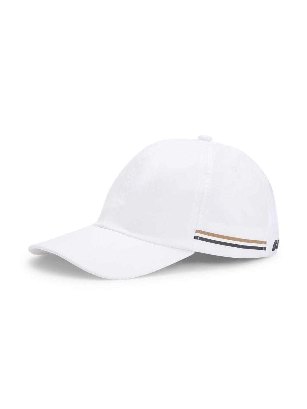 Logo-print Cap In White Product Image