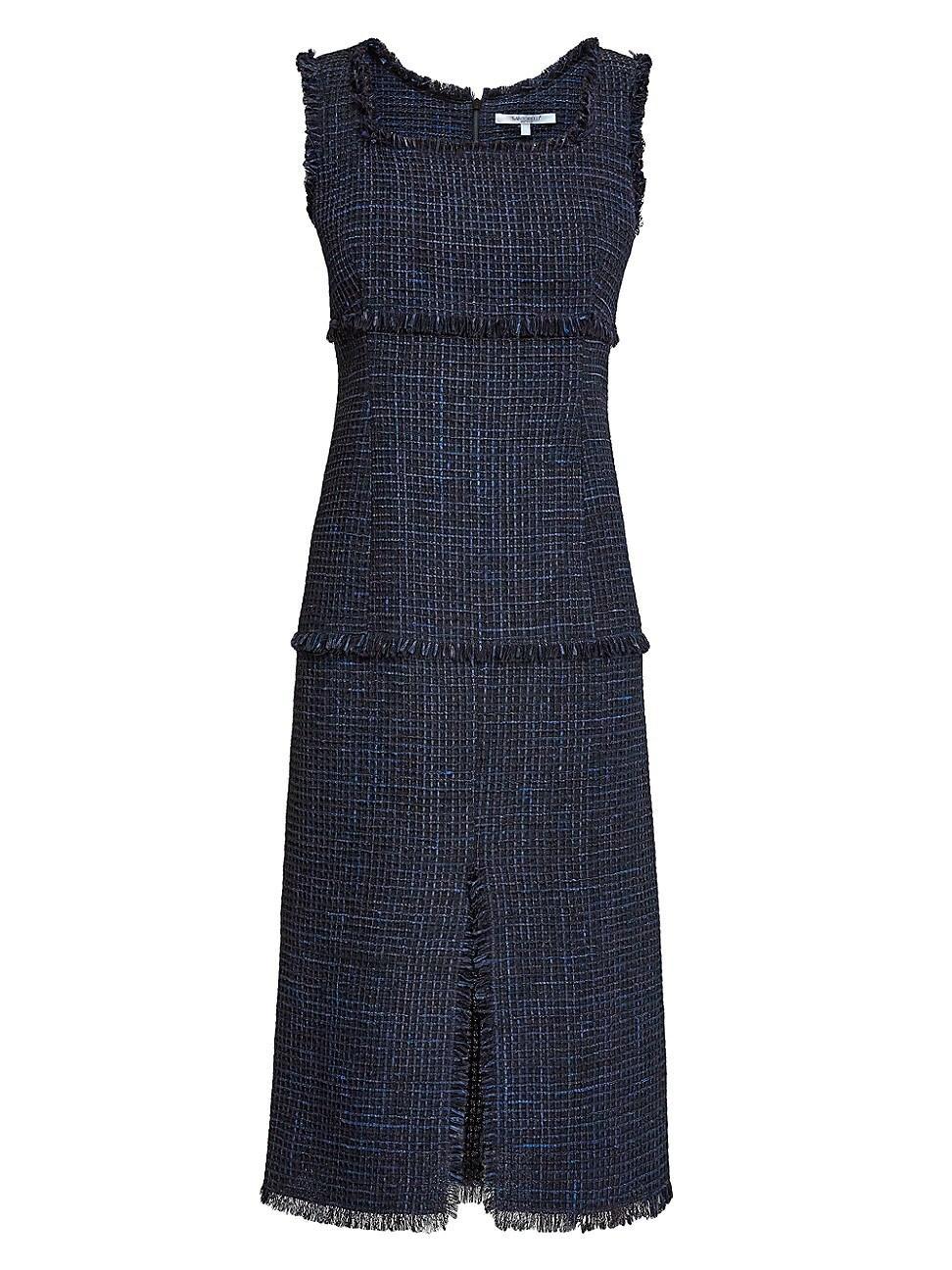 Womens Faye Jacquard Midi-Dress product image