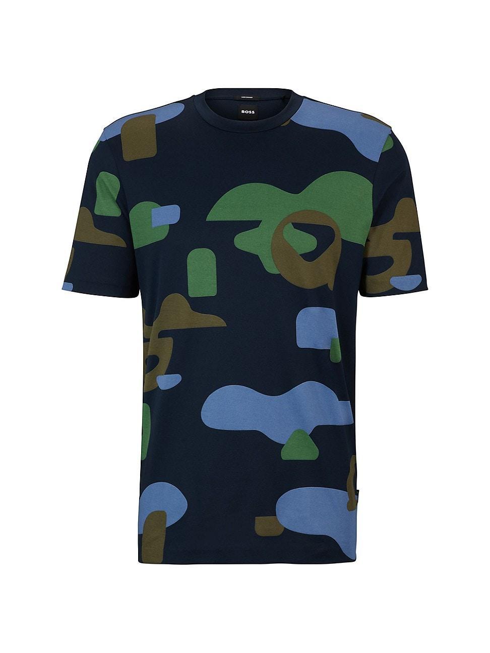 Boss by Hugo Boss Mens Seasonal Pattern T-shirt Product Image