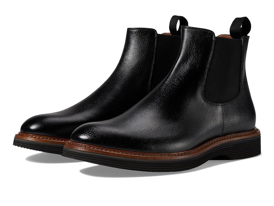 Johnston & Murphy Collection Jenson Chelsea Boot Tumbled Calfskin) Men's Shoes Product Image