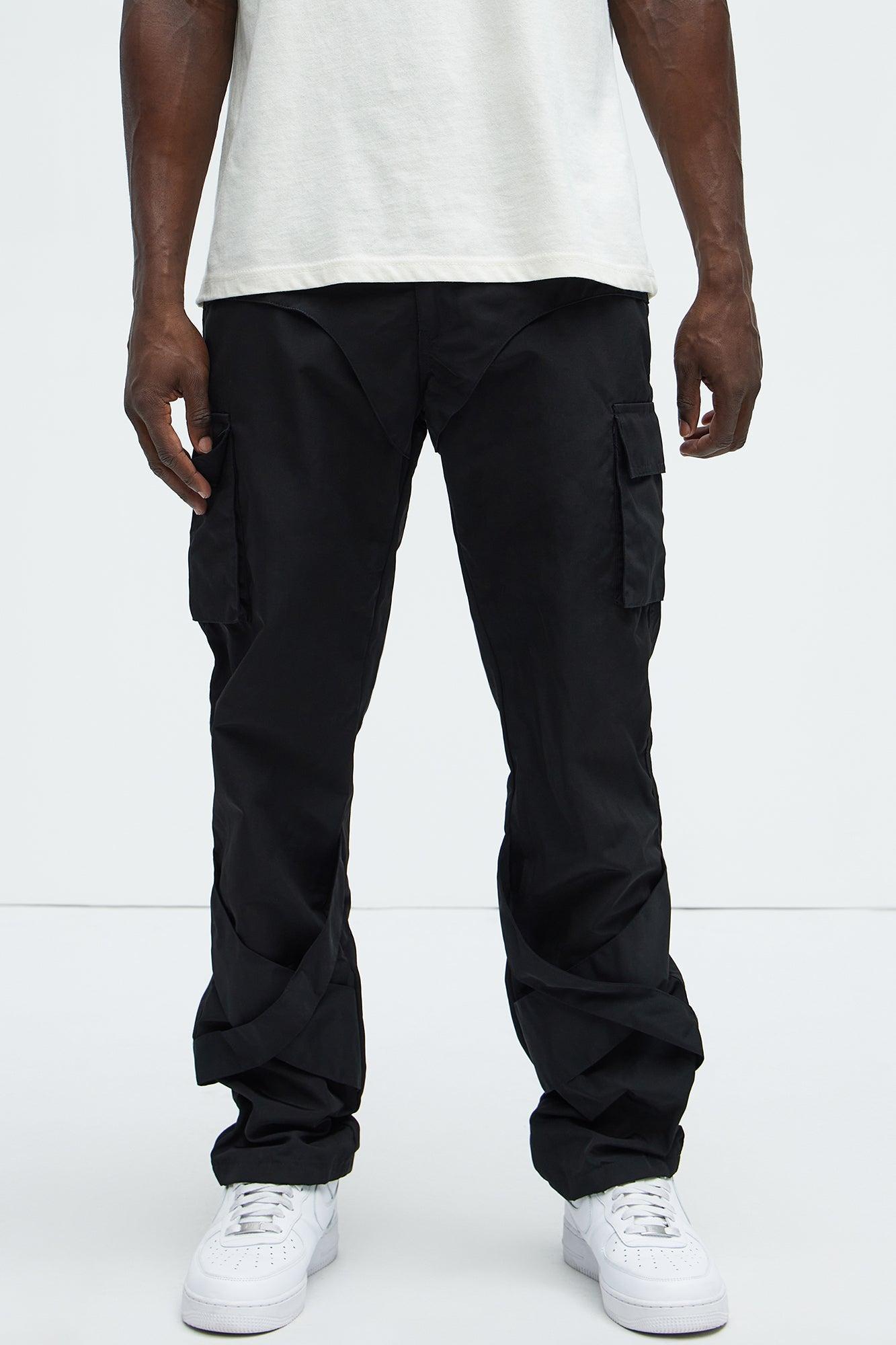 Keep It Pushing Cargo Pants - Black Product Image