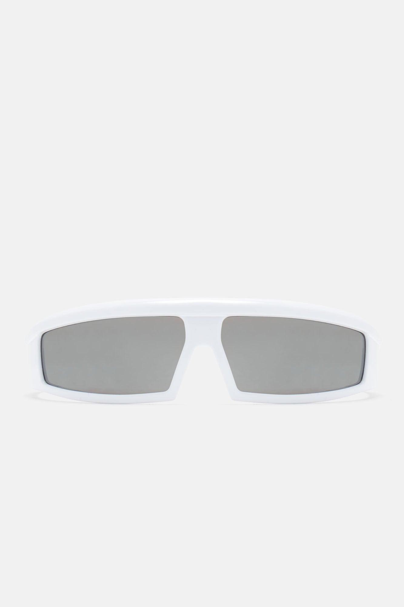 Ahead Of The Game Sunglasses - White Product Image